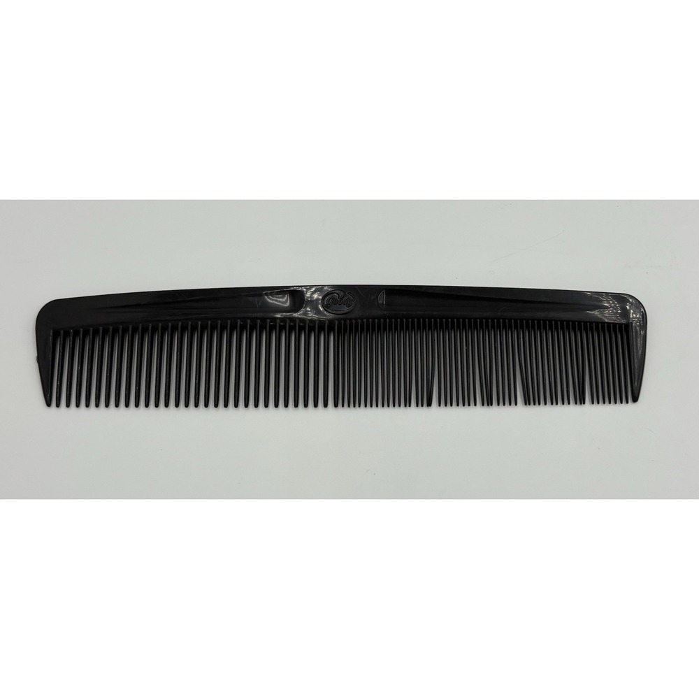 Vintage GOODY Hair Comb‎ Black  7.5" Retro Unbreakable Mens Womens